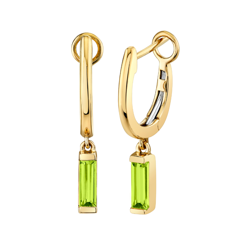 Elegant Peridot Earrings