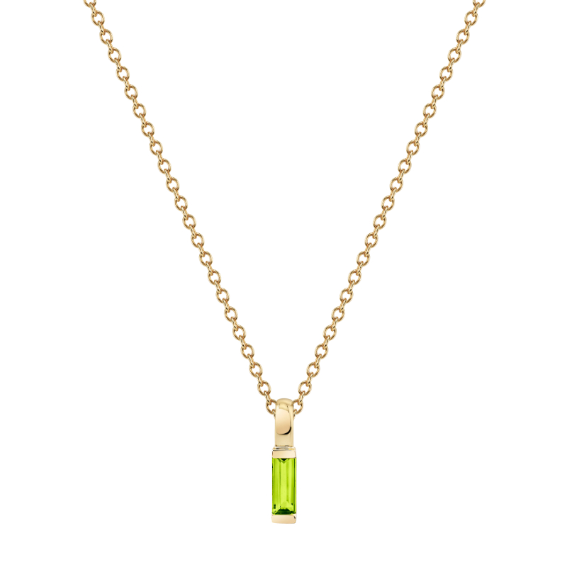 Elegant Peridot Necklace