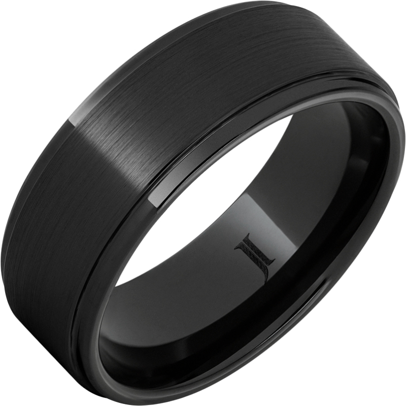 Satin Rogue - Black Diamond Ceramic - Ring