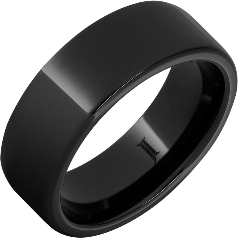 Classic Black Diamond Ceramic - Ring