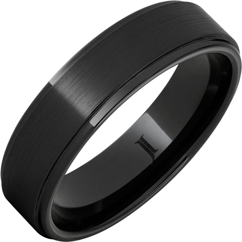 Satin Rogue - Black Diamond Ceramic™ Ring