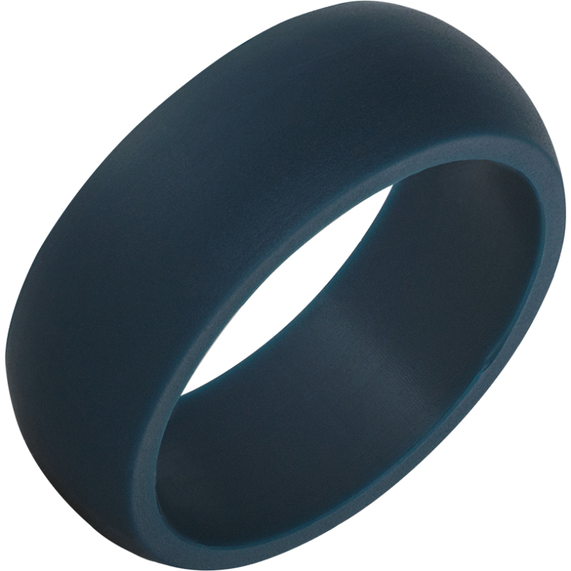 TruBand - Silicone Navy Domed Ring