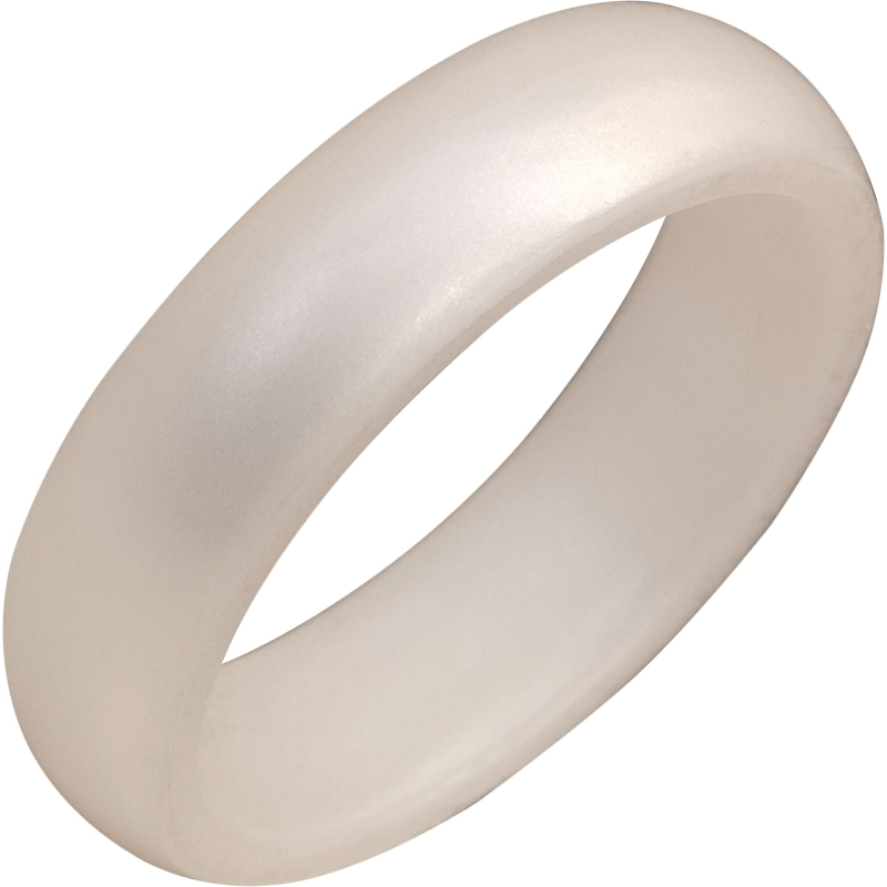 TruBand - Silicone Pearl White Ring