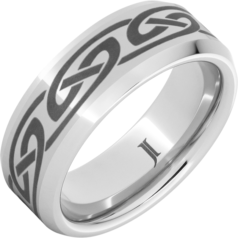 Serinium?Ring with Celtic Knot Pattern