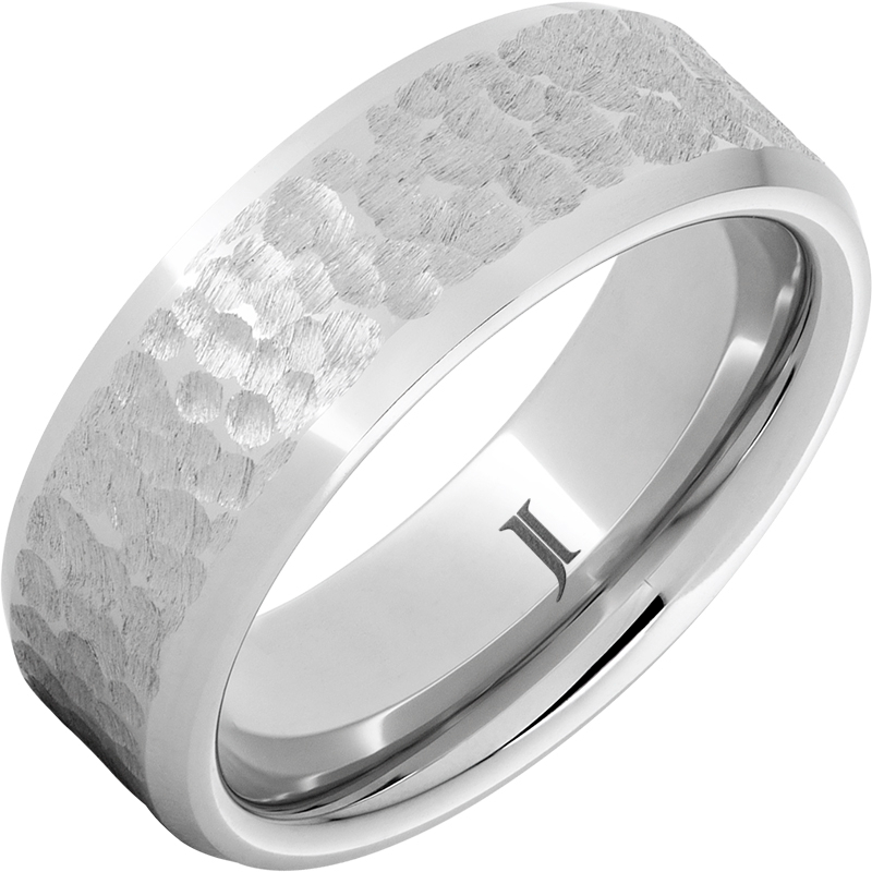 Lunare - Serinium?Moon Surface Carved Ring