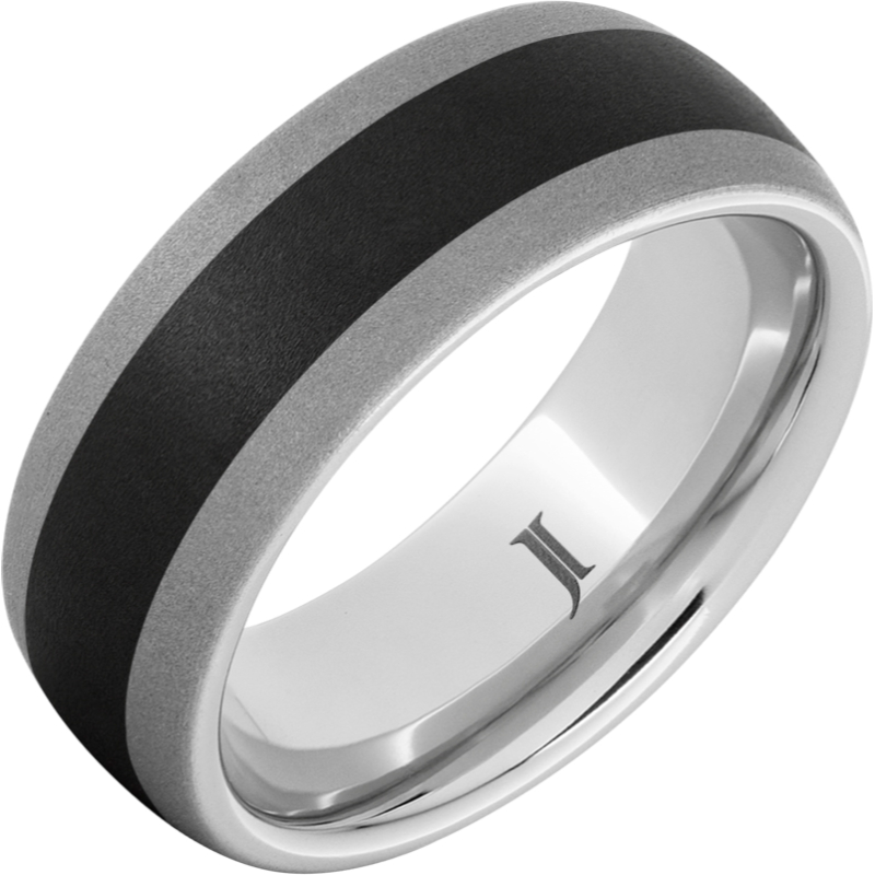 Counterpoint Sand - Serinium?and Black Ceramic Ring