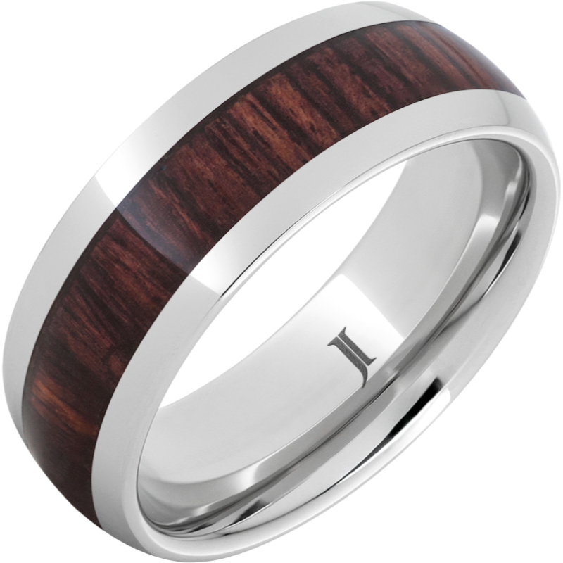 Serinium?Kingwood Inlay Ring