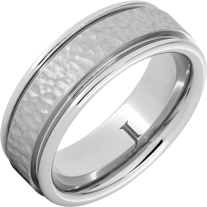 Serinium?Ring with Hammer Finish