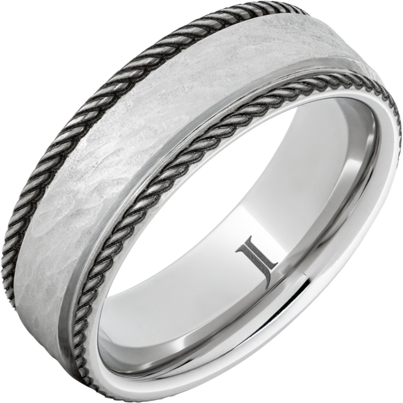 Lariat - Serinium?Rope Edge Ring