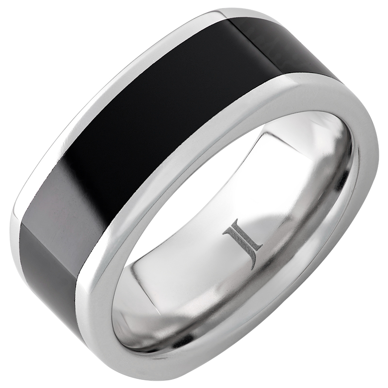 Cubist - Serinium?and Black Diamond Ceramic - Ring