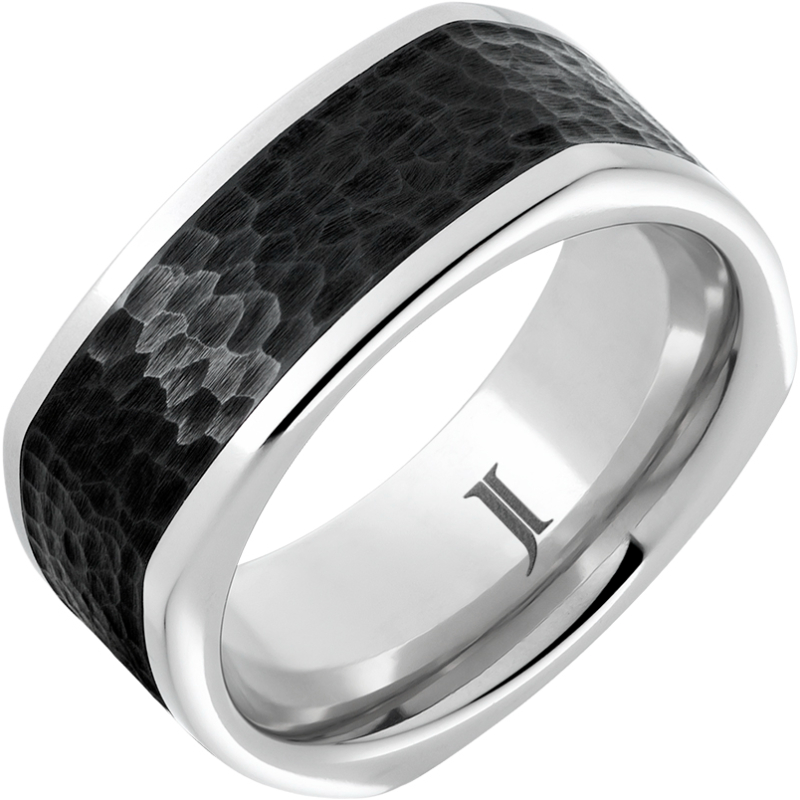 Cubist - Serinium?and Black Diamond Ceramic - Ring