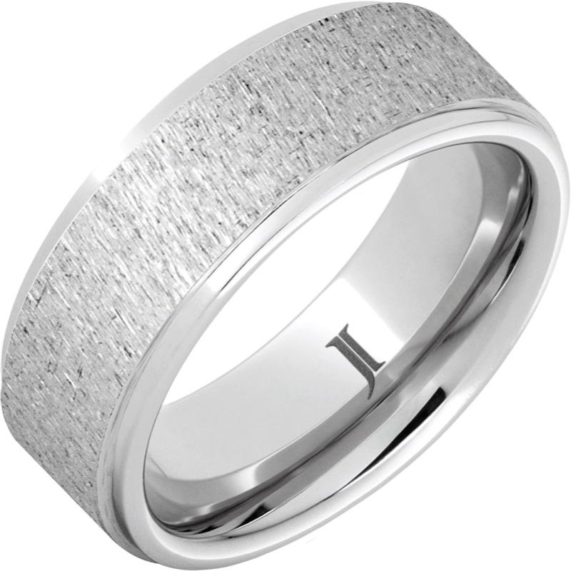 Serinium?Ring with Grain Finish