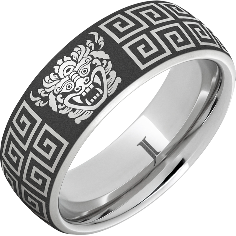 Barong - Serinium?Bali Engraved Ring