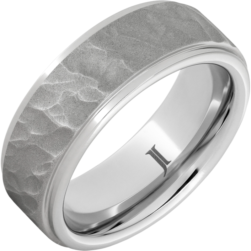 Serinium?Thor Ring with Sandblast Finish