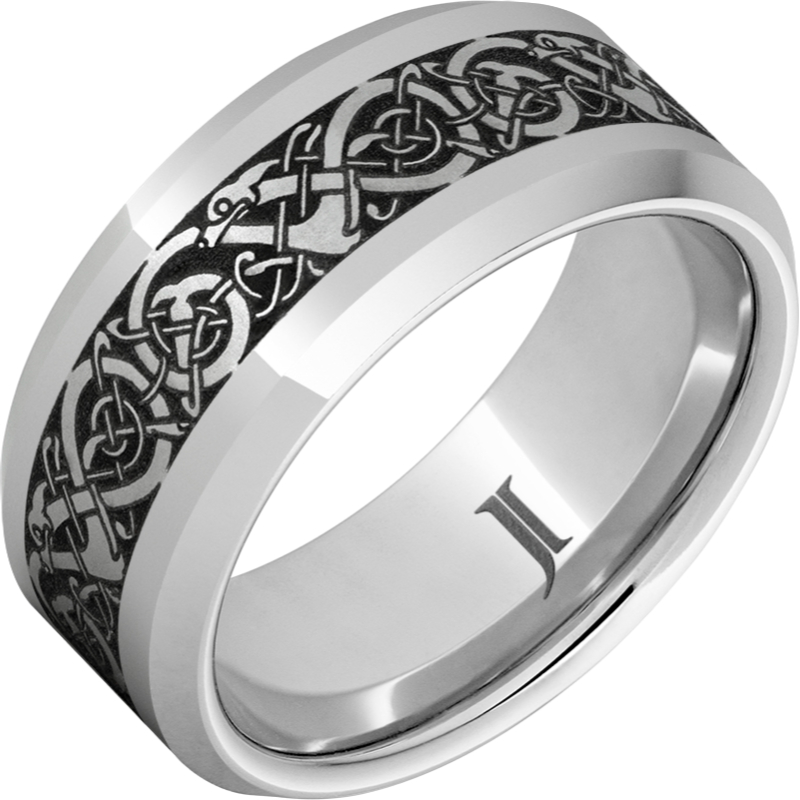 The Viking - Serinium?Engraved Ring