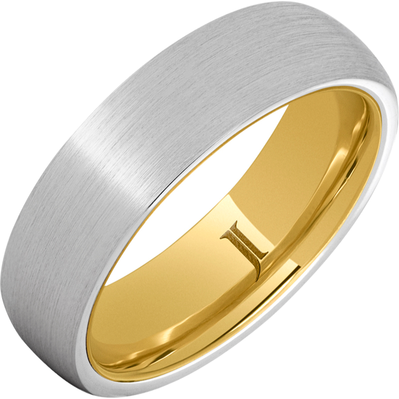 Serinium?Hidden Gold - Satin Finished Ring