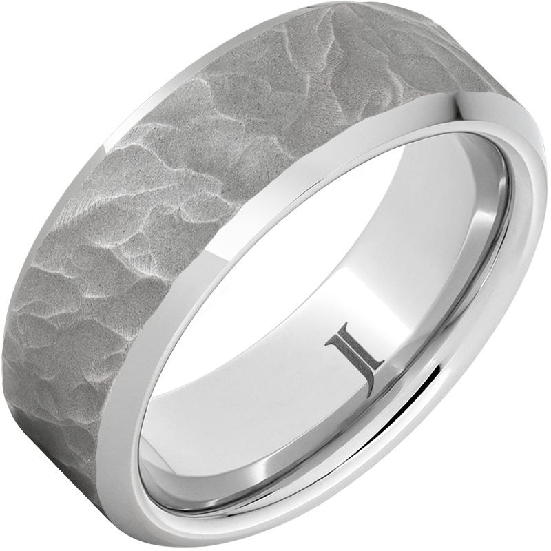 Serinium?Thor Ring with Sandblast Finish