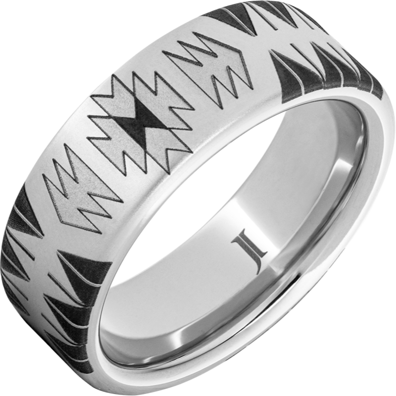 Navajo Blanket Pattern Serinium?Ring