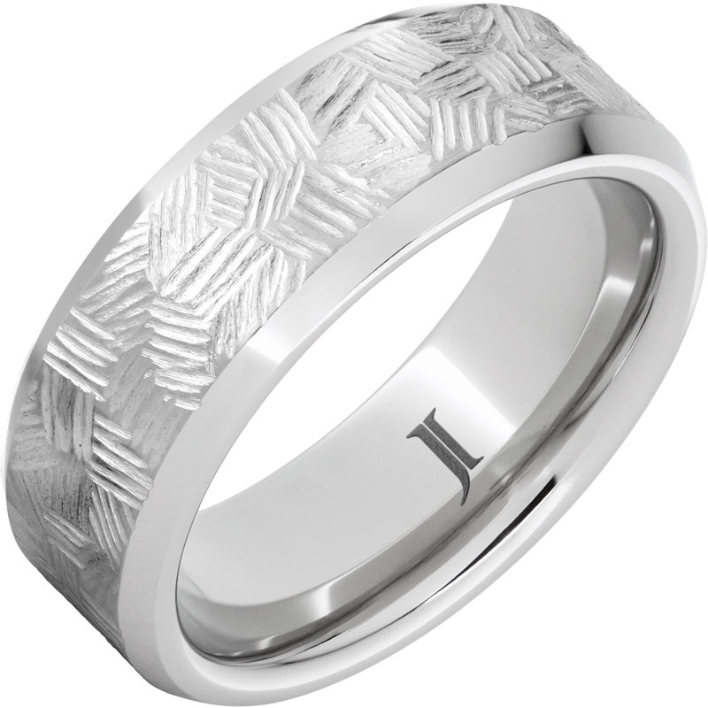 Serinium?Thicket Hand Engraved Ring