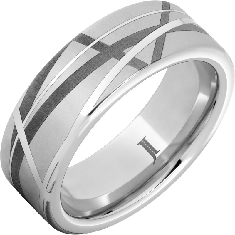 Abstract - Serinium?Engraved Ring