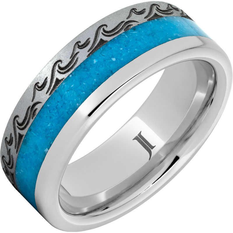 The Ocean Blue Serinium?Turquoise Ring