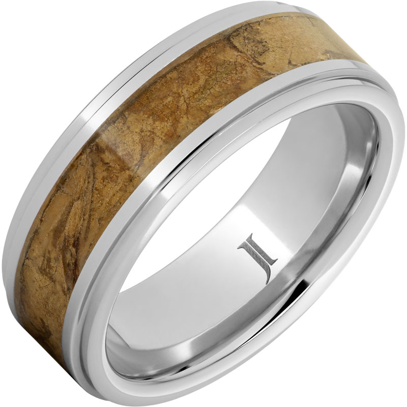 Lonsdale - Serinium?Natural Cigar Wrapper Inlay Ring