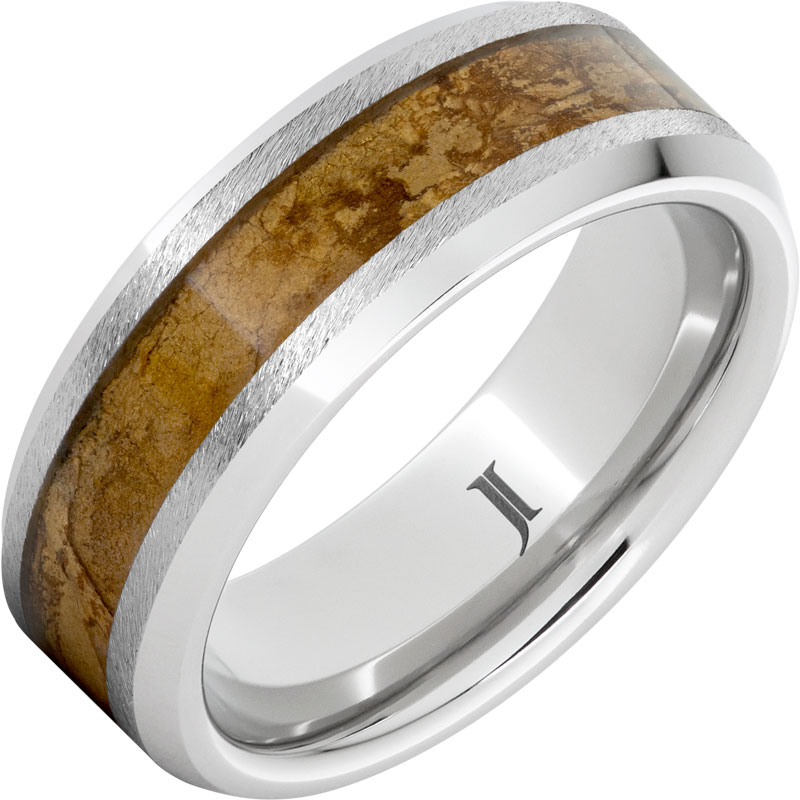 The Banker - Serinium® Natural Cigar Inlay Ring