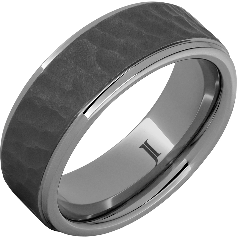 Thor - Rugged Tungsten - Ring with Sandblast Finish