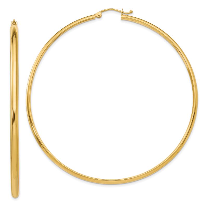 Large Gold Hoops